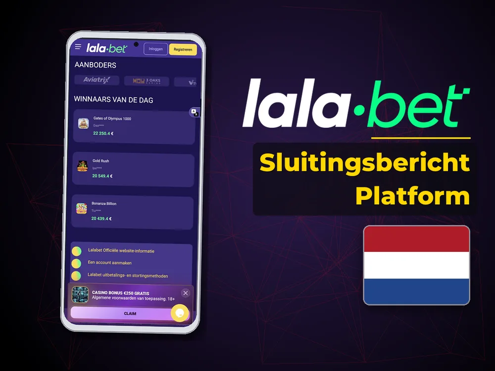 lalabet - Sluitingsbericht Platform