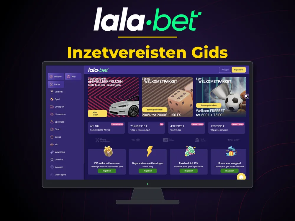 lalabet - Inzetvereisten Gids