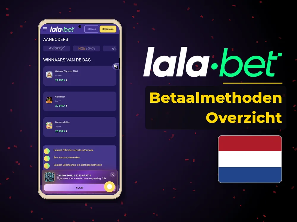 lalabet - Betaalmethoden Overzicht