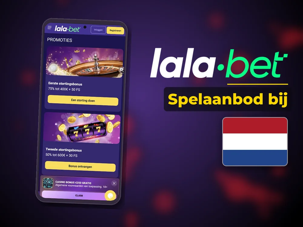lalabet - Spelaanbod bij