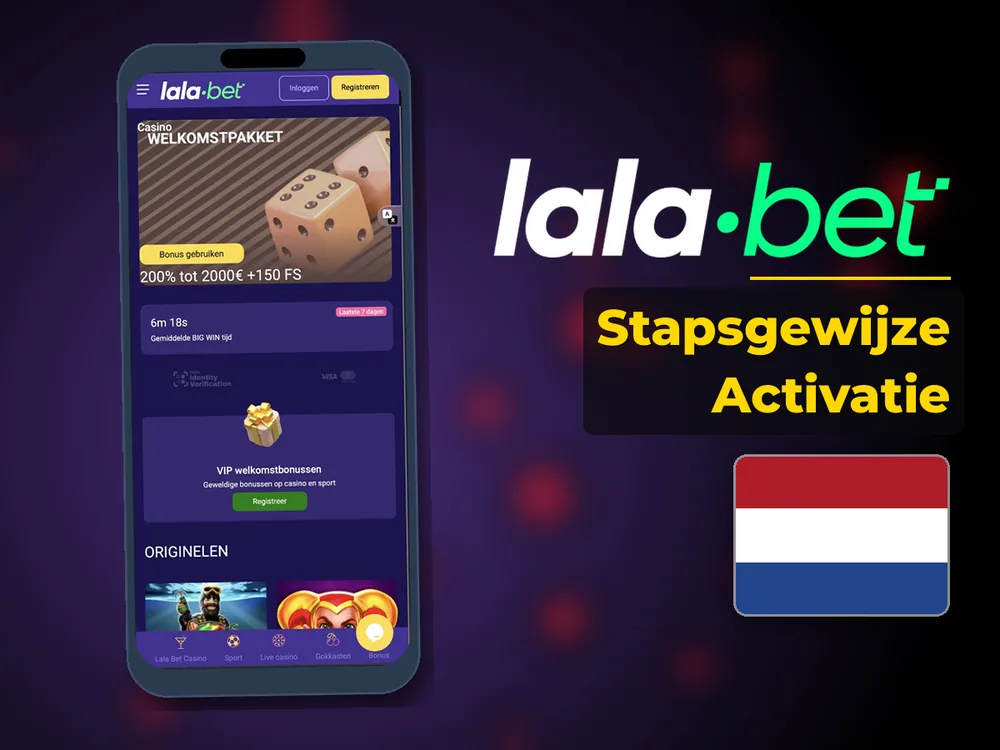 lalabet - Stapsgewijze Activatie
