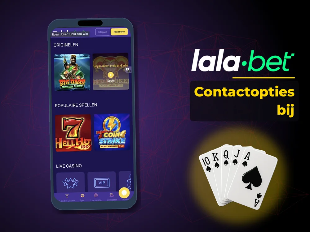 lalabet - Contactopties bij