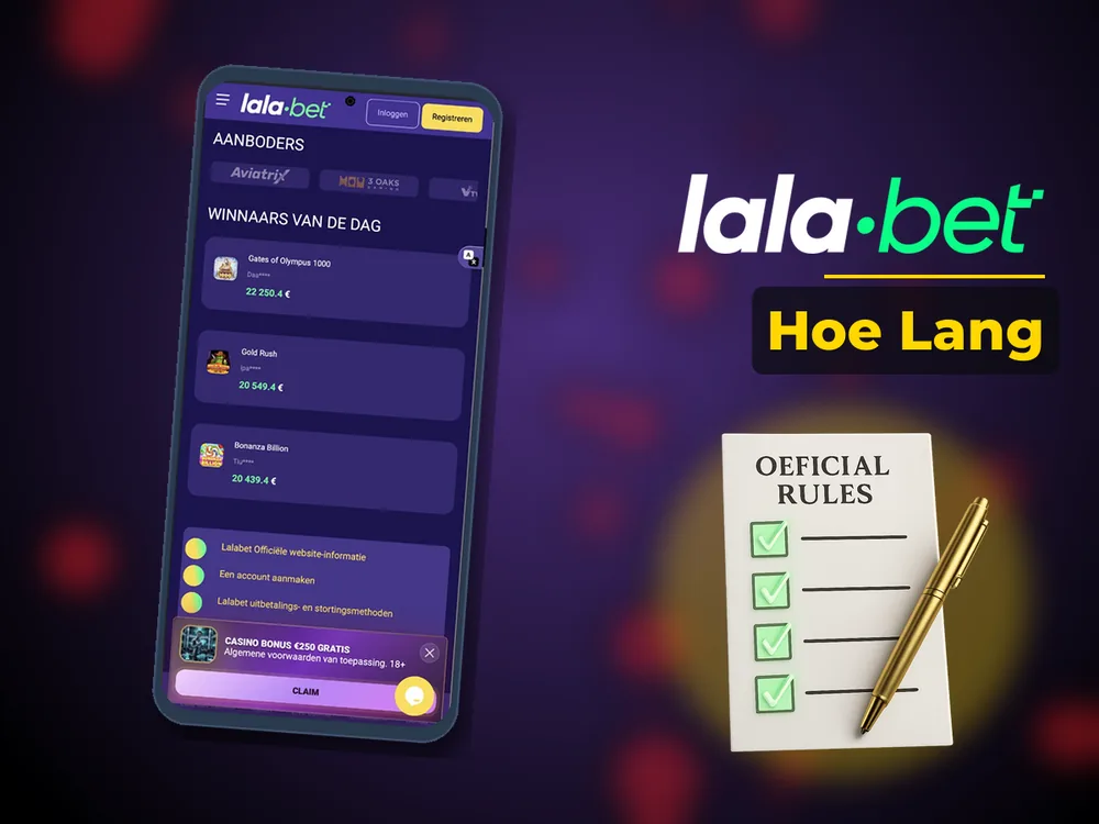 lalabet - Hoe Lang