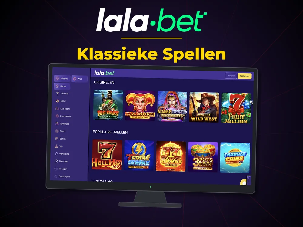 lalabet - Klassieke Spellen