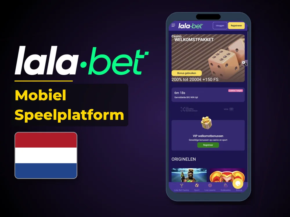 lalabet - Mobiel Speelplatform